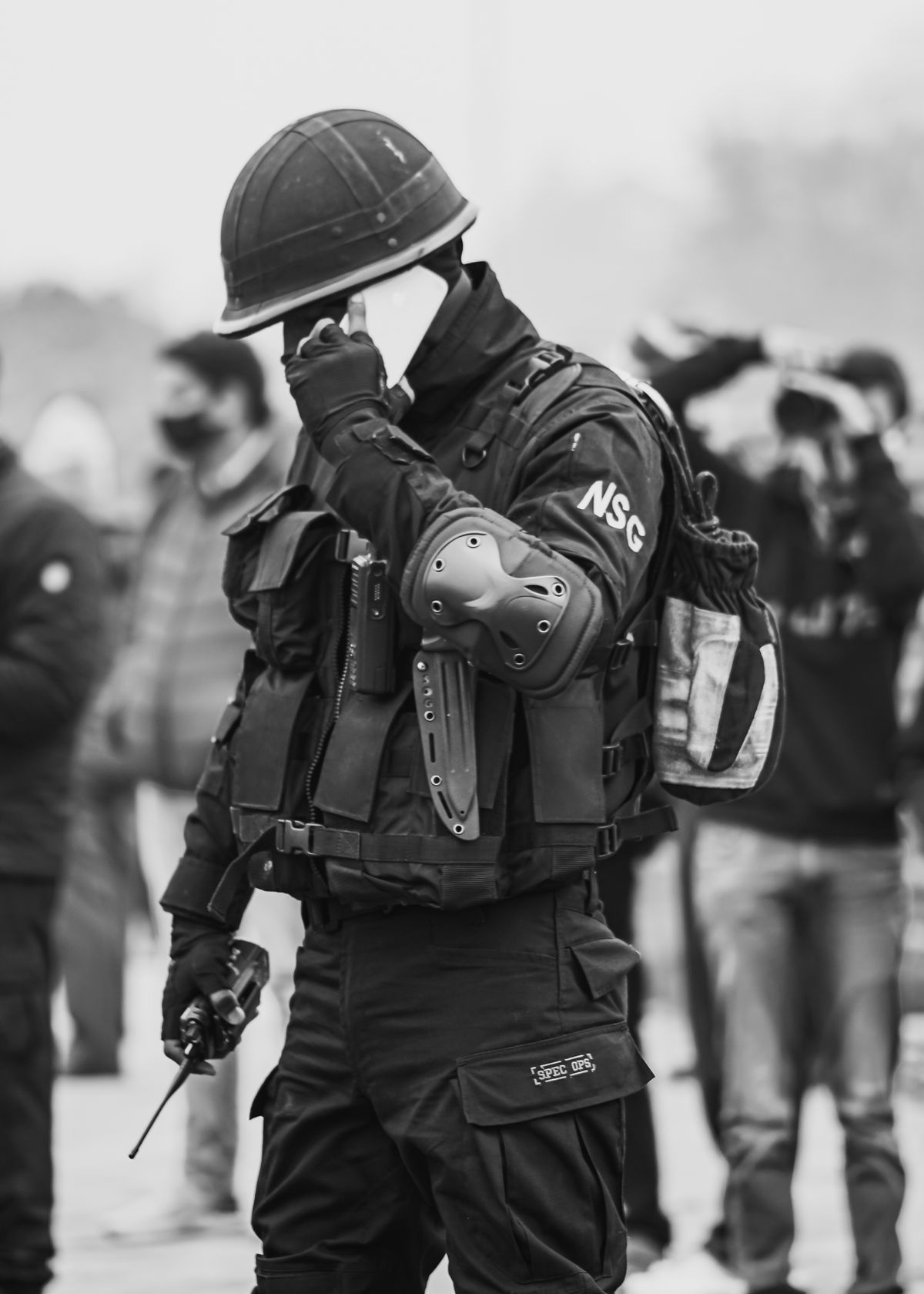 Personal bodyguard close protection officer
