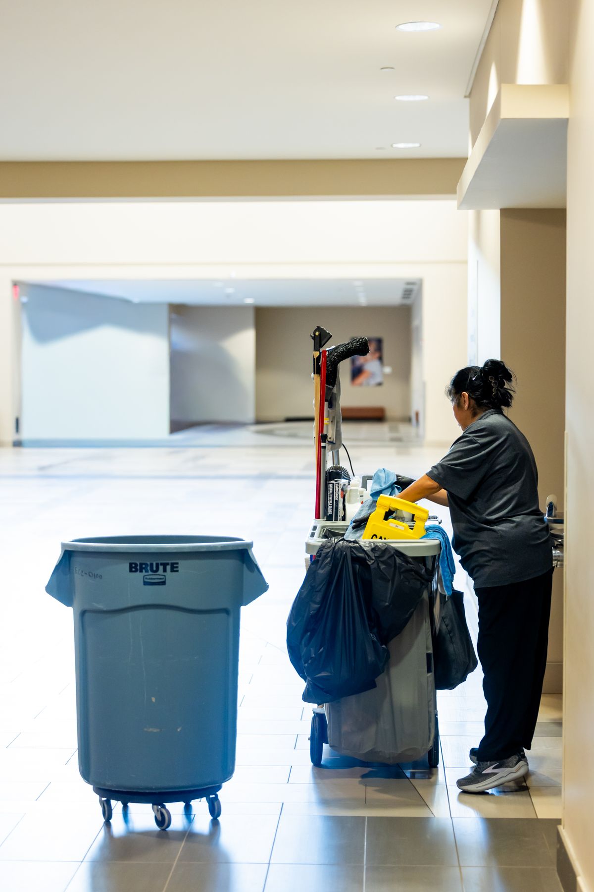 Housekeeping and cleaning services staff