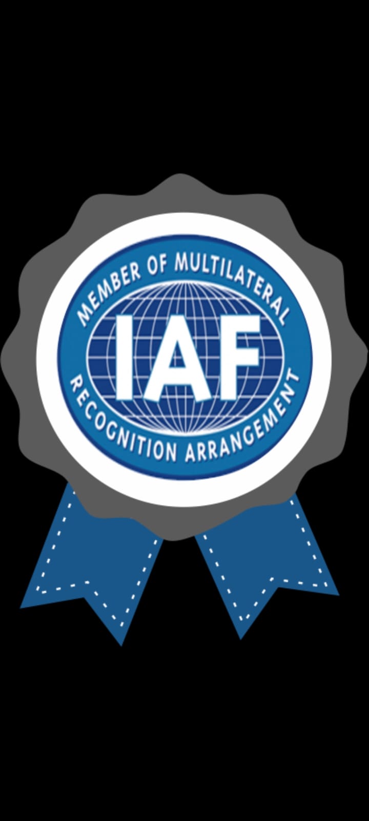IAF Badge - Member of Multilateral Recognition Arrangement
